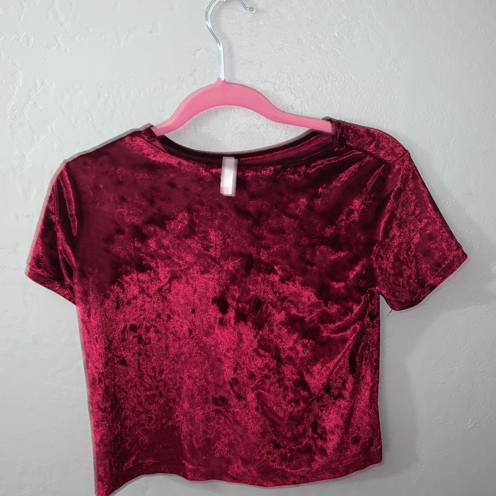 Velvet shirt
